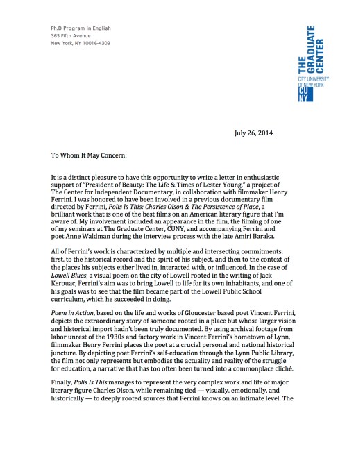 alcalay-President of Beauty letter